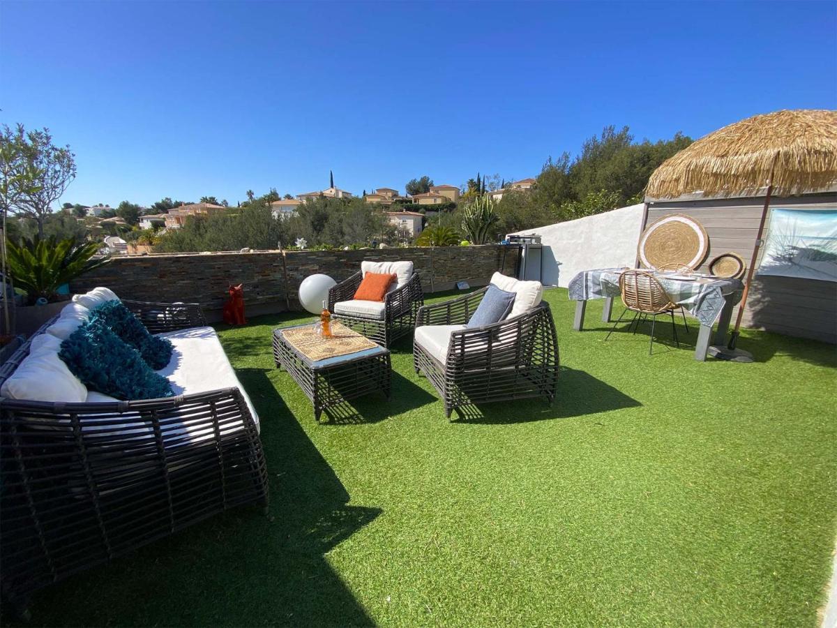 Vuemer Bandol - Grande Terrasse De 45M2 Vue Mer Piscine Parking 外观 照片