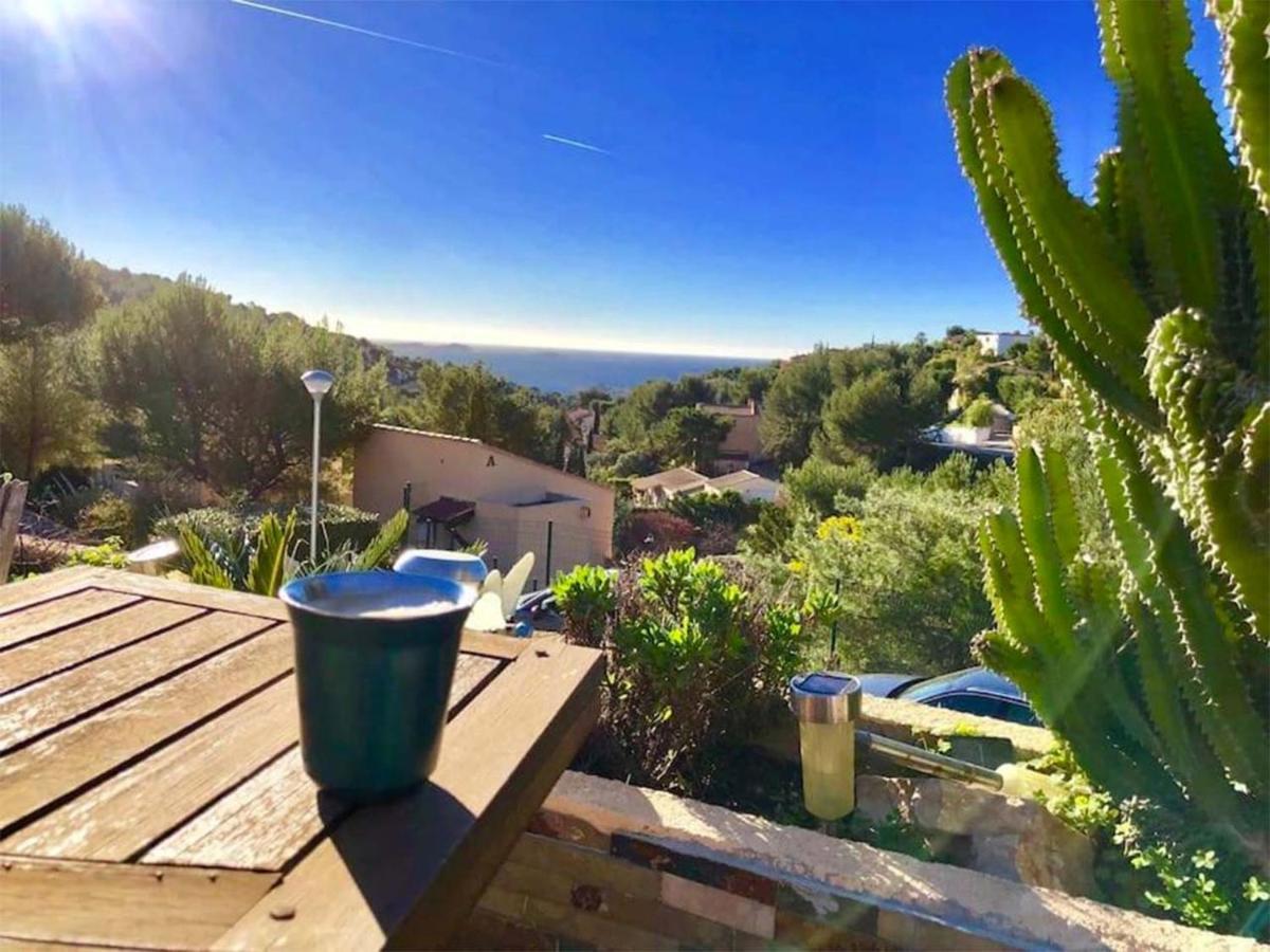 Vuemer Bandol - Grande Terrasse De 45M2 Vue Mer Piscine Parking 外观 照片